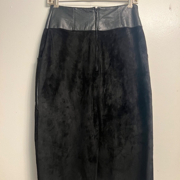 Dominic Bellissimo Leather skirt size 8 - Picture 4 of 12